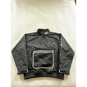 Men's Black ICNY Sport Reflective Performance Windbreaker - Large - New w/o Tags